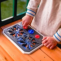 KidKraft Atlas Point Wooden Outdoor Swing Set/Playset