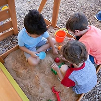 KidKraft Brightside Wooden Swing Set/Playset