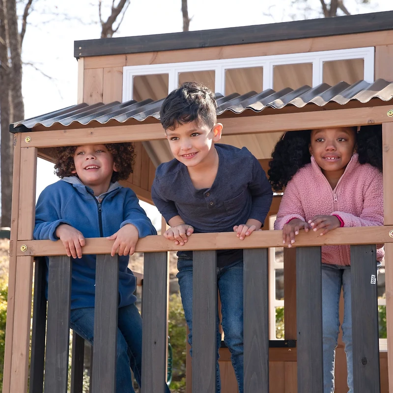 KidKraft Cliffbrook Two-Story Wooden Playhouse