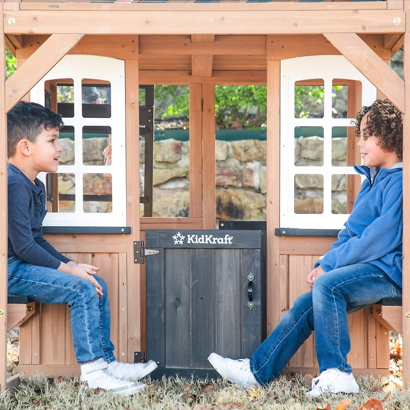 KidKraft Cliffbrook Two-Story Wooden Playhouse