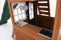 KidKraft Kennedy Springs Wooden Swing Set