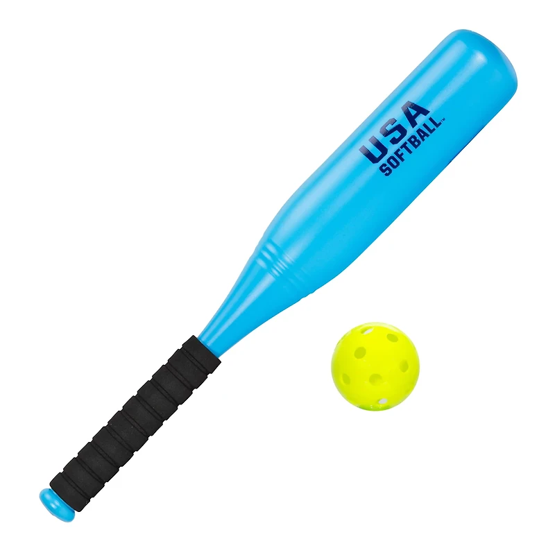 Franklin USASB Jumbo Kids' Softball Bat & Ball Set