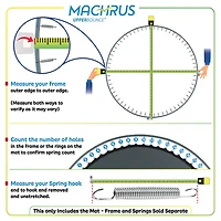 Machrus Upper Bounce 12 ft Round Trampoline Replacement Mat