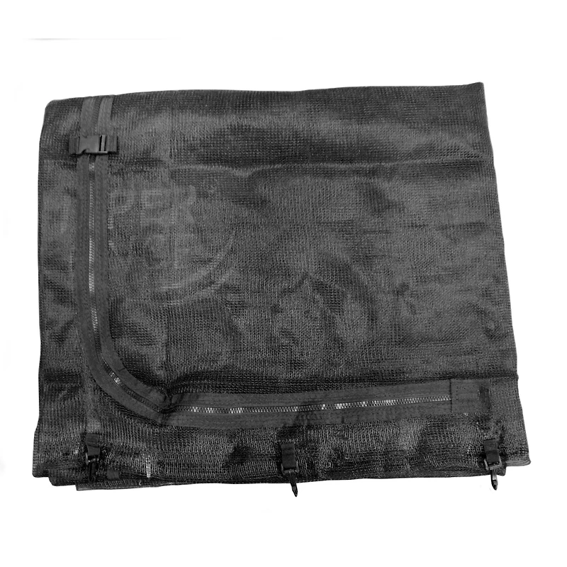 Machrus Upper Bounce 13 ft x 13 ft Square Trampoline Safety Net - 4 Arches