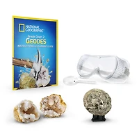 National Geographic Break Your Own Geode 2-Piece Kit