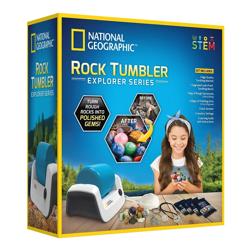National Geographic Explorer Series Rock Tumbler