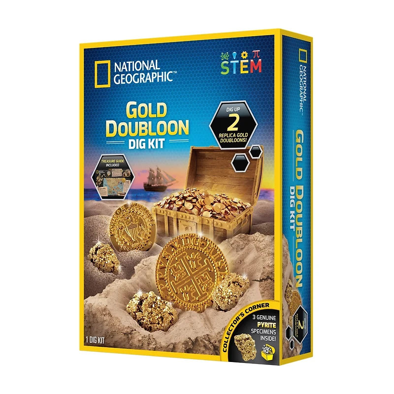 National Geographic Gold Doubloon Dig Kit