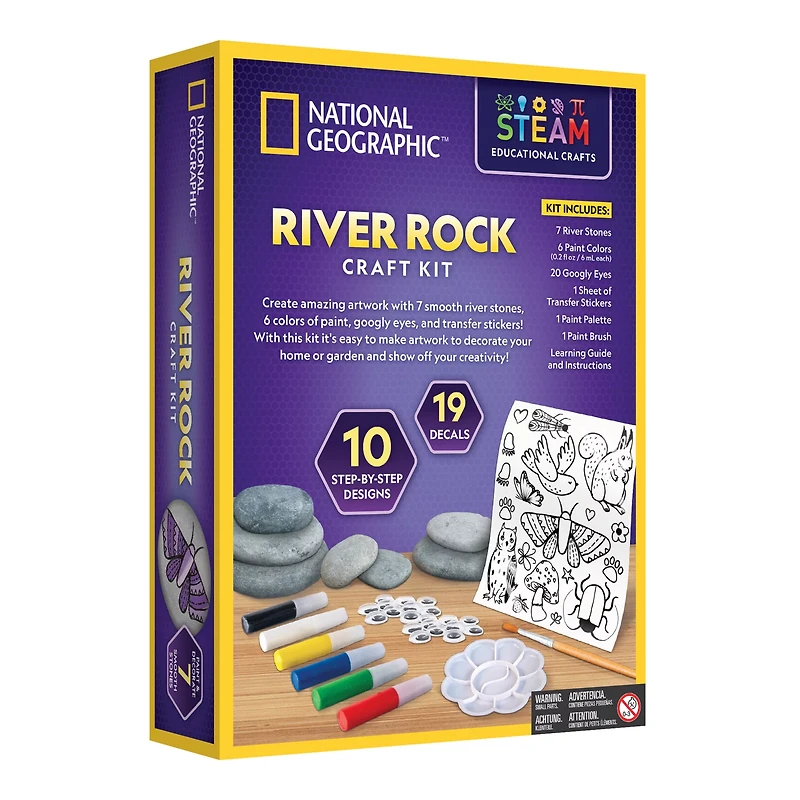 National Geographic Rock Painting Activity Kit