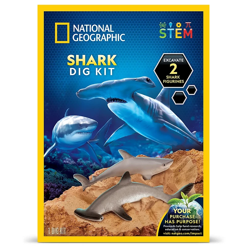 National Geographic Shark Dig Brick