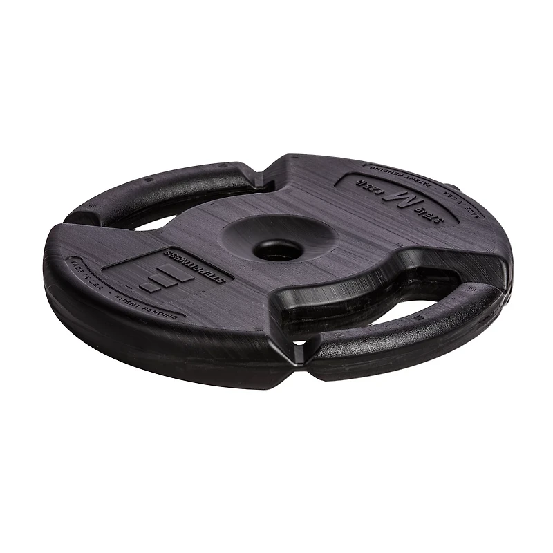 The Step Fitness Adjustable 60 lb Barbell Weight Set