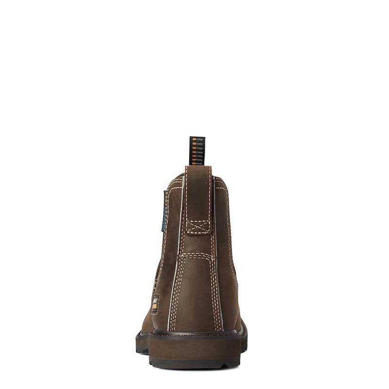 Ariat Men's Groundbreaker Chelsea Wide Square Toe Waterproof Work Boot