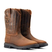 Ariat Men's Hybrid Patriot Waterproof Western Boots