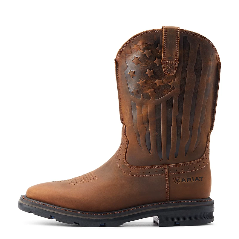 Ariat Men's Hybrid Patriot Waterproof Western Boots