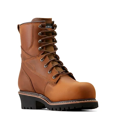 Ariat Men's Logger Shock Shield Waterproof Composite Toe Work Boot
