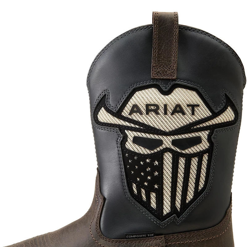 Ariat Men's Rebar Flex Western VentTEK Incognito Composite Toe Work Boot