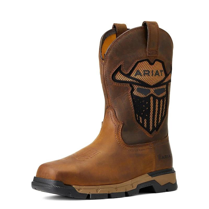 Ariat Men's Round Up Southwest StretchFit Western Boots