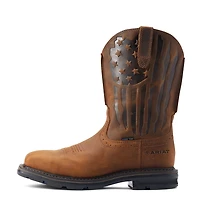 Ariat Men's Sierra Shock Shield Patriot Steel Toe Work Boots