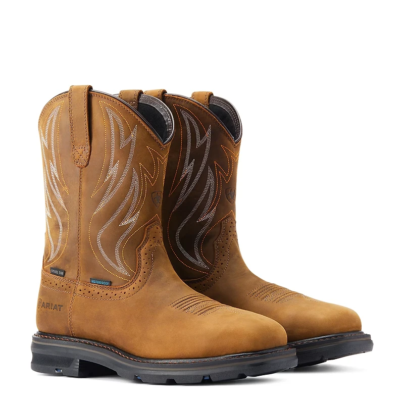 Ariat Men's Sierra Shock Shield Waterproof Work Boots