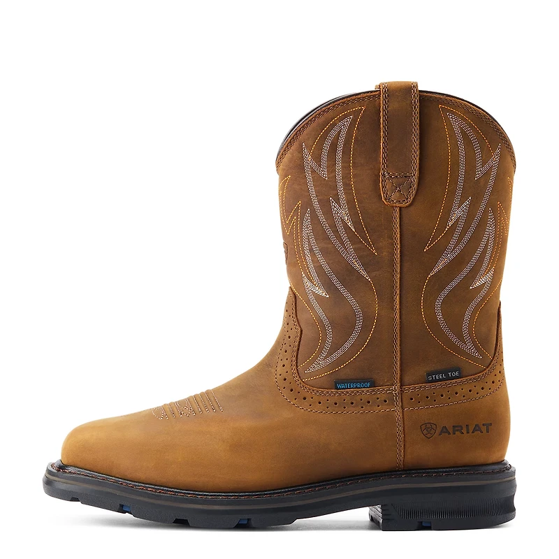 Ariat Men's Sierra Shock Shield Waterproof Work Boots