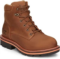 Chippewa Boots Men's 6 in Thunderstruck Waterproof Lace-Up Work Boots