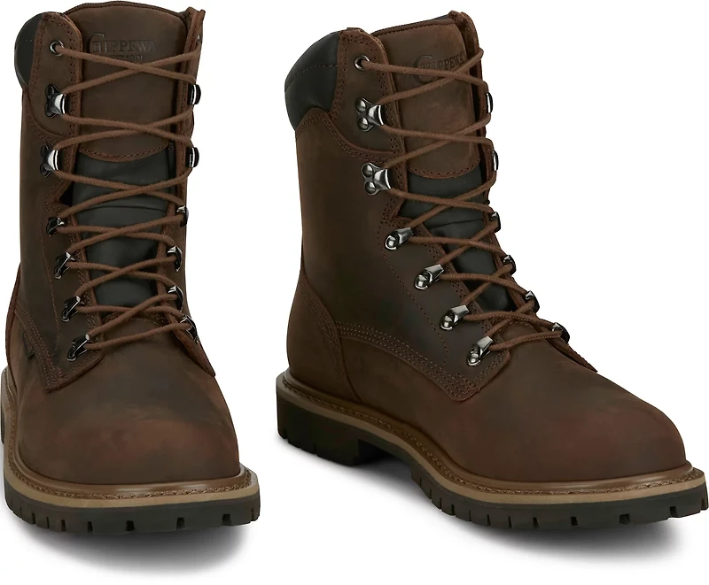 Chippewa Boots Men's Heavy Duty Tough Bark Utility EH Lace Up Work Boots