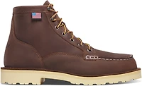 Danner Mens Bull Run Moc Toe Heel Work Boots