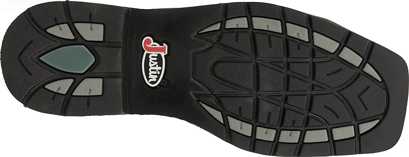 Justin Driller 11 in Steel Toe Waterproof Work Boots