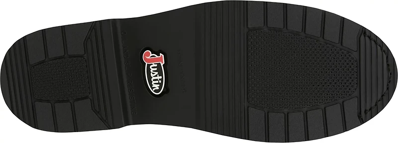 Justin Men's 10 in Round-Up Pull-On Work Boots