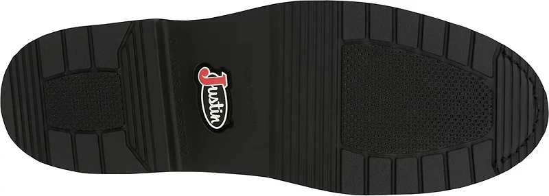 Justin Men's 10 in Round-Up Steel Toe Pull-On Work Boots