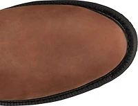 Justin Men's 10 in Round-Up Steel Toe Pull-On Work Boots