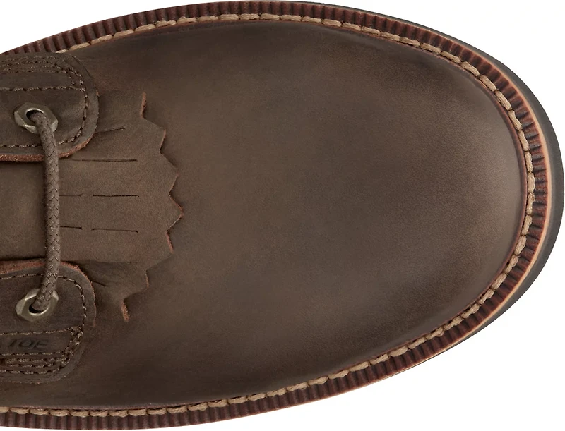 Justin Men's 8 in Rivot Waterproof Steel Toe Lace-Up Work Boots