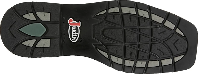 Justin Men's Driller Waterproof Pull On 11 in Boots