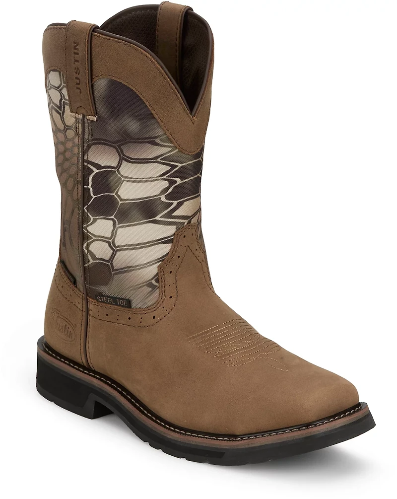Justin Men's Stampede Kryptek Boots
