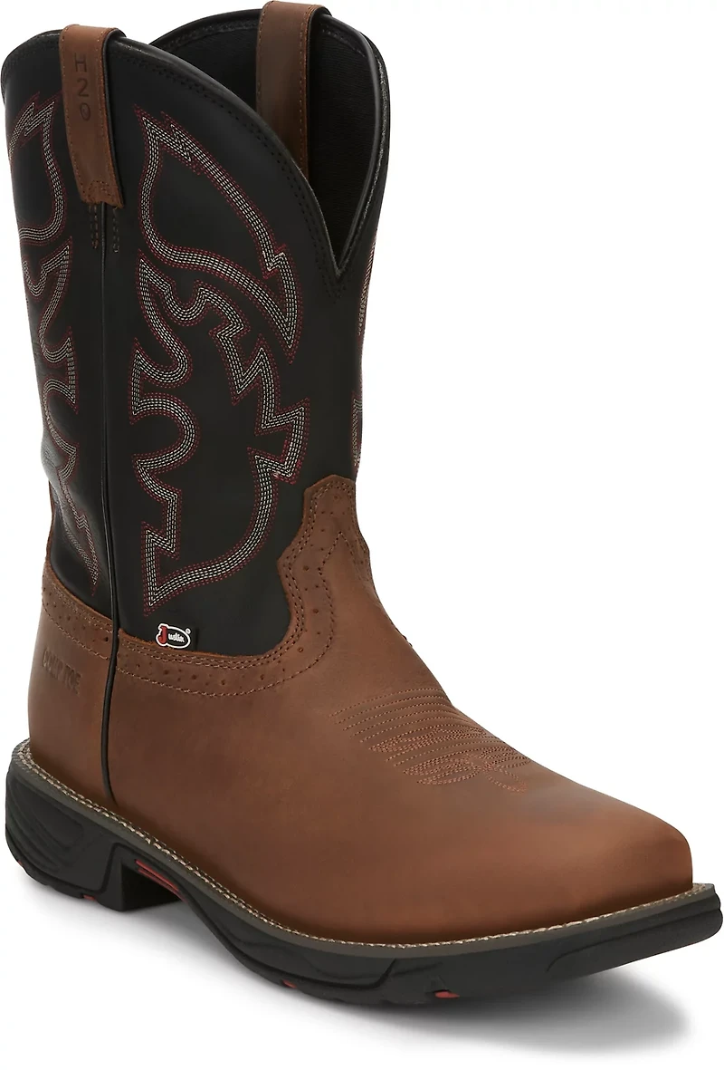 Justin Men's Stampede Rush WP Work Boots
