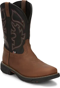 Justin Men's Stampede Rush WP Work Boots