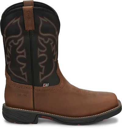 Justin Men's Stampede Rush WP Work Boots