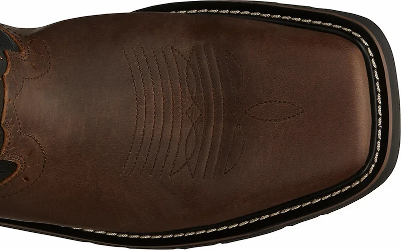 Justin Men's Waterproof EH Non-Steel Wellington Stampede Work Boots