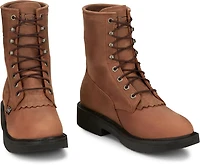 Justin Originals Men's Livestock Lace-Up 8 in Boots