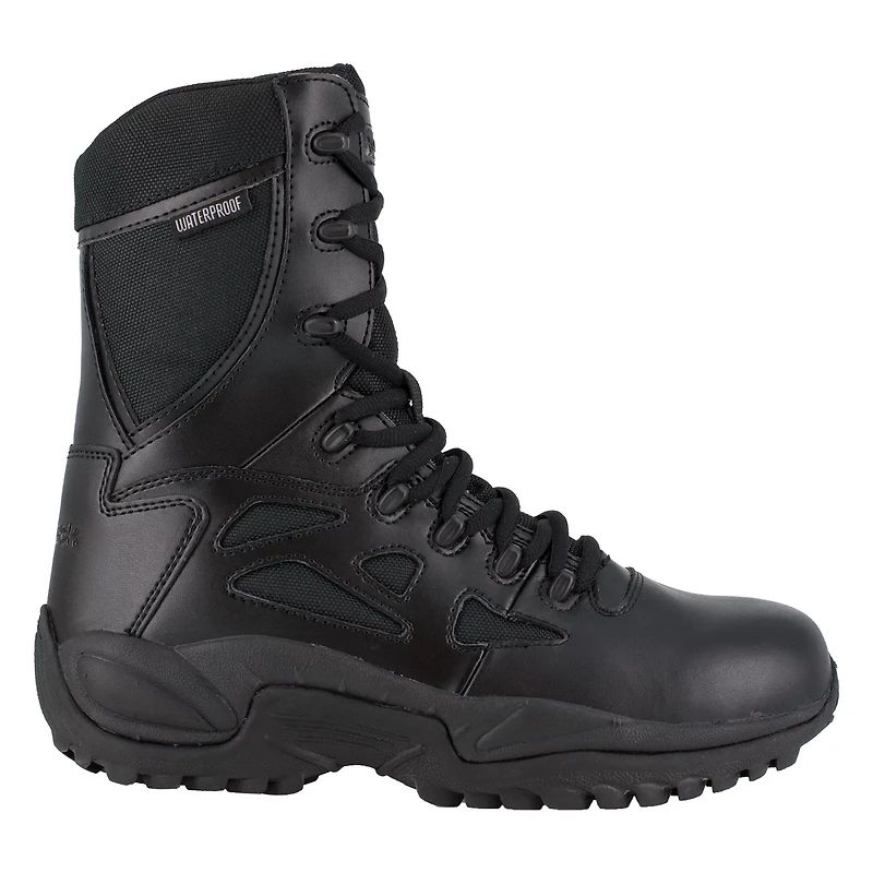 Reebok Women's Rapid Response RB WP 8 in Stealth Boots