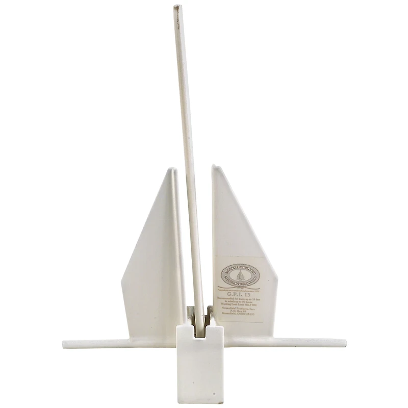 Greenfield Products American Yachting Series 12 lb Fluke Anchor