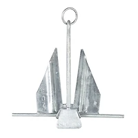 Marine Raider 6 lb Small Galvanized Slip-Ring Anchor 15 ft - 19 ft