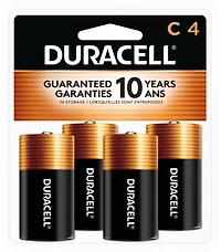 Duracell Coppertop C Batteries 4-Pack