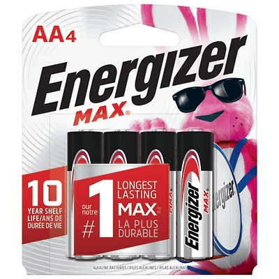 Energizer® Max AA Batteries 4-Pack
