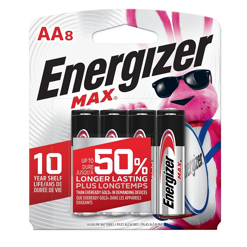 Energizer® Max AA Batteries 8-Pack