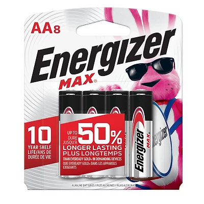 Energizer® Max AA Batteries 8-Pack