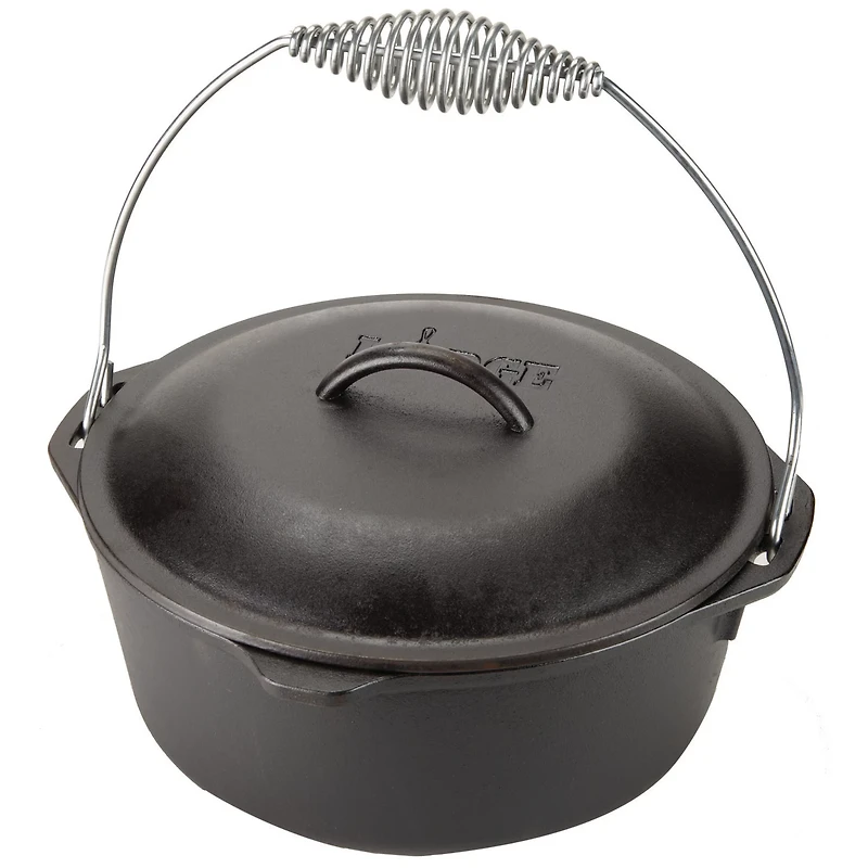 Lodge 5 qt. Traditional Dutch Oven with Wire Bail