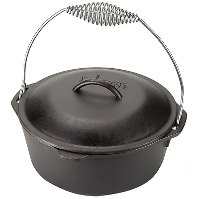 Lodge 5 qt. Traditional Dutch Oven with Wire Bail
