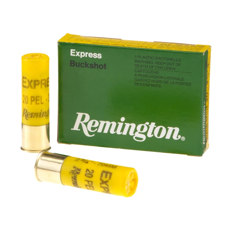Remington Express 20 Gauge Buckshot - 5 Rounds