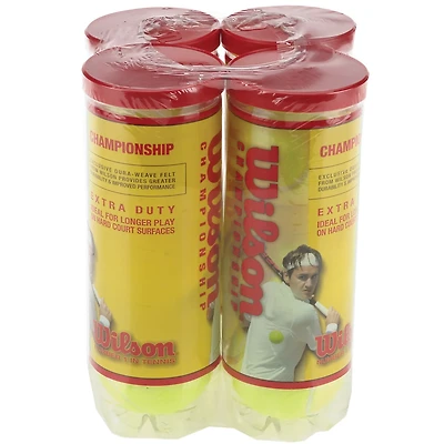 Wilson Championship XD Tennis Balls 4-Pack