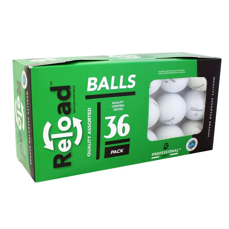 Reload™ Titleist ProV1 Recycled Golf Balls 36-Pack